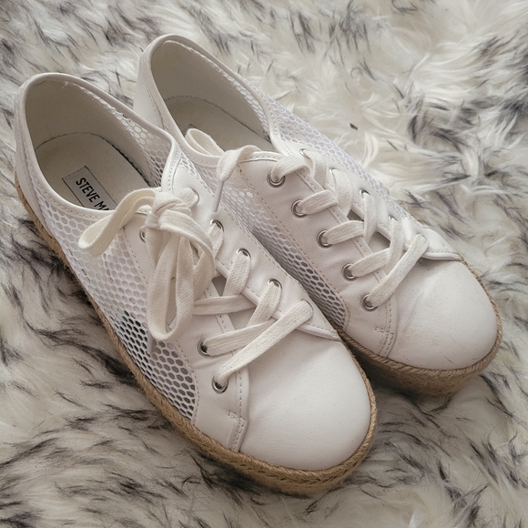 Steve Madden Mars platform espadrille platform sneakers 8 - Picture 3 of 10
